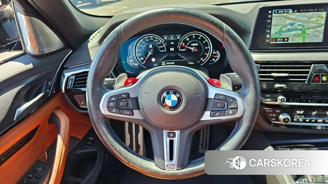 BMW M5 (F90) 2018 Черный из Кореи, фото 4