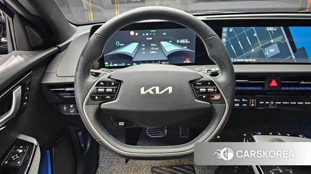 Kia EV6 2022 Синий из Кореи, фото 4