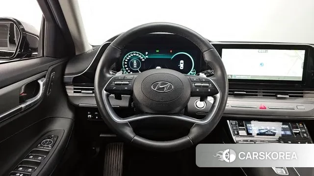 Hyundai The New Grandeur IG Hybrid 2022 Черный из Кореи, фото 4