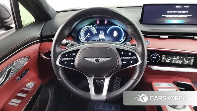 Genesis GV70 2021 Темно-зеленый из Кореи, фото 4