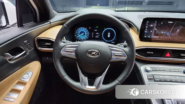 Hyundai The New Santa Fe 2023 Белый из Кореи, фото 4