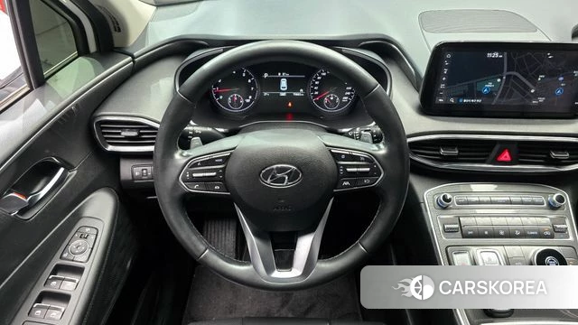 Hyundai The New Santa Fe 2021 Белый из Кореи, фото 4