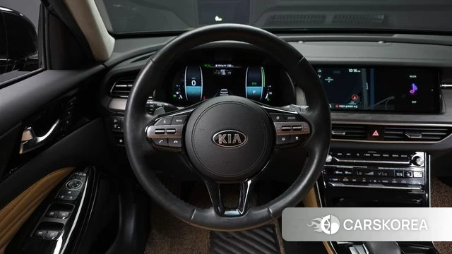 Kia K7 Premier Hybrid 2021 Черный из Кореи, фото 4
