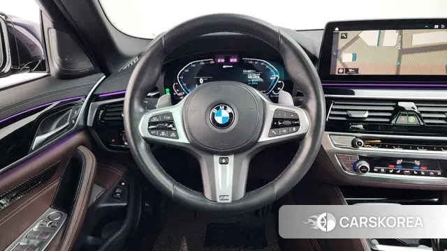 BMW 5 Series (G30) 2021 Черный из Кореи, фото 4