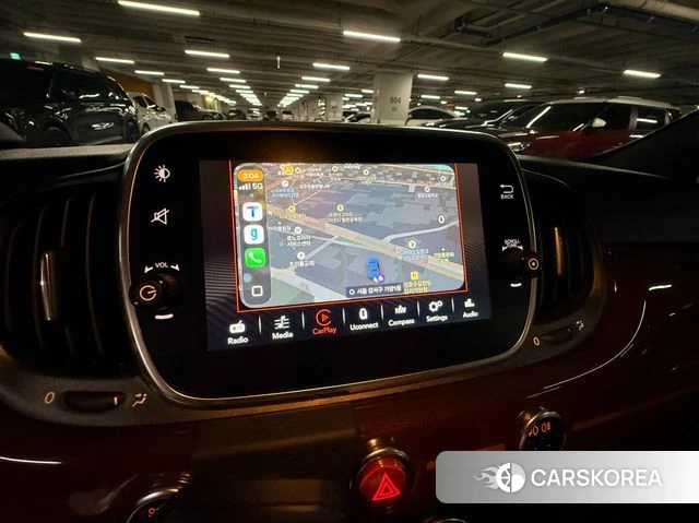 Fiat 500C 2019 Серебряный двухцветный из Кореи, фото 4