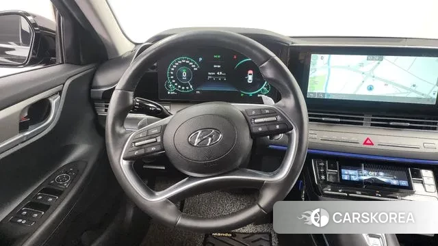 Hyundai The New Grandeur IG Hybrid 2021 Черный из Кореи, фото 4