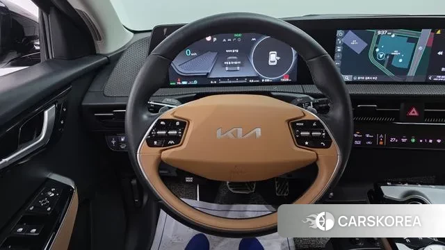 Kia EV6 2022 Черный из Кореи, фото 4