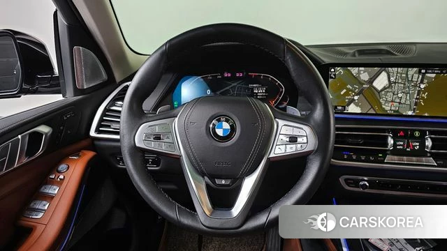 BMW X7 (G07) 2021 Черный из Кореи, фото 4