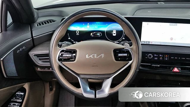 Kia K8 Hybrid 2021 Серый из Кореи, фото 4