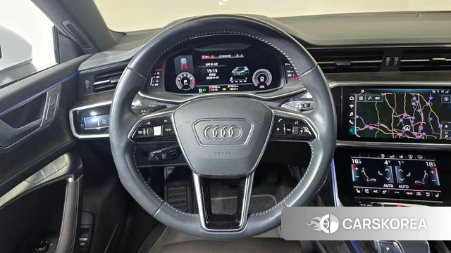 Audi A7 (4K) 2020 Белый из Кореи, фото 4