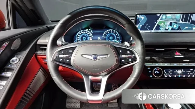 Genesis G80 (RG3) 2023 Красный из Кореи, фото 4