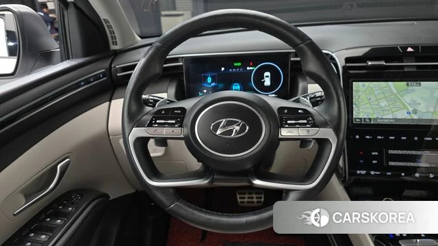 Hyundai Tucson Hybrid (NX4) 2022 Белый из Кореи, фото 4