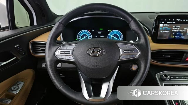 Hyundai The New Santa Fe 2022 Белый из Кореи, фото 4