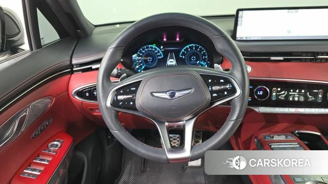 Genesis GV70 2021 Темно-зеленый из Кореи, фото 4