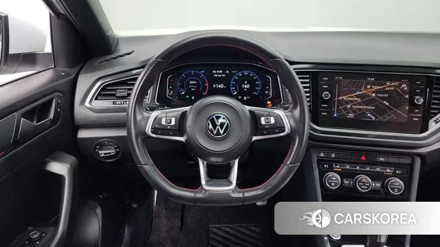 Volkswagen T-Roc 2021 Серебристо-серый из Кореи, фото 4