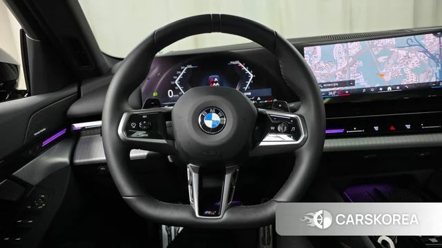 BMW 5 Series (G60) 2024 Черный из Кореи, фото 4