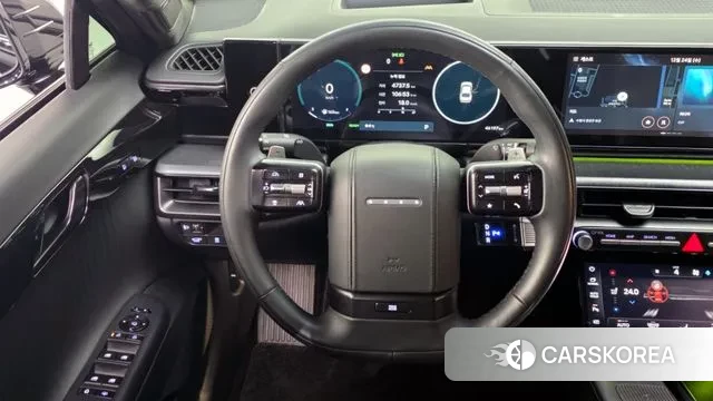 Hyundai Grandeur Hybrid (GN7) 2023 Черный из Кореи, фото 4