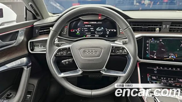 Audi A7 (4K) 2023 Белый из Кореи, фото 4