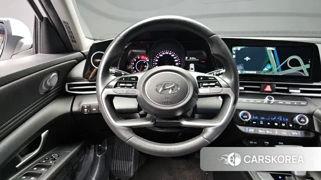 Hyundai Avante (CN7) 2022 Белый из Кореи, фото 4