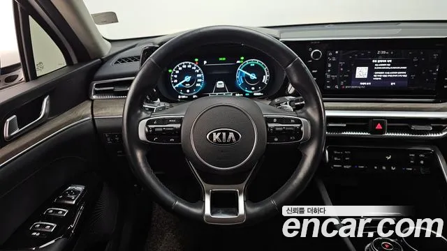 Kia K5 Hybrid 3rd Generation 2021 Белый из Кореи, фото 4