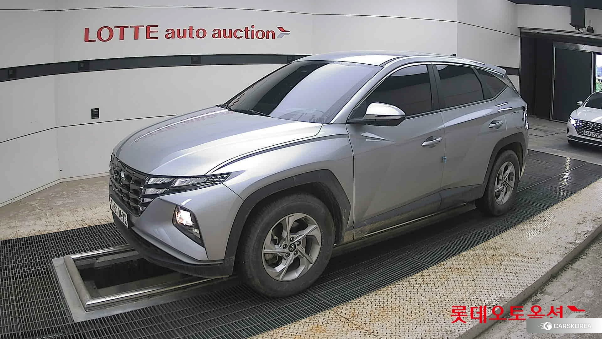 Hyundai Tucson 2022 Shimmering Silver Metallic из Кореи, фото 4