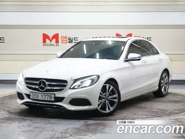 Mercedes-Benz C-Class W205 2018 Белый из Кореи, фото 4