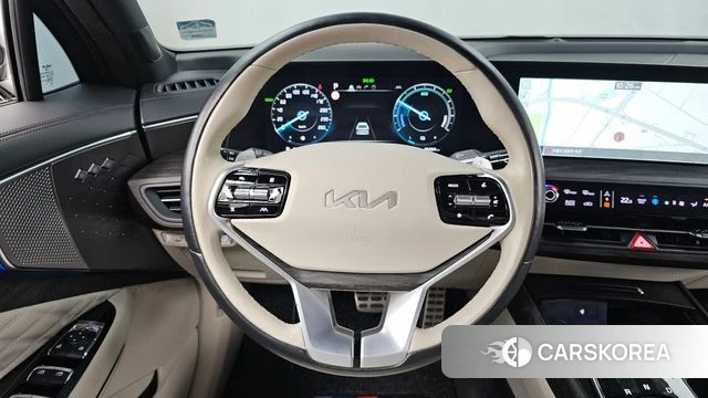 Kia K8 Hybrid 2022 Серый из Кореи, фото 4