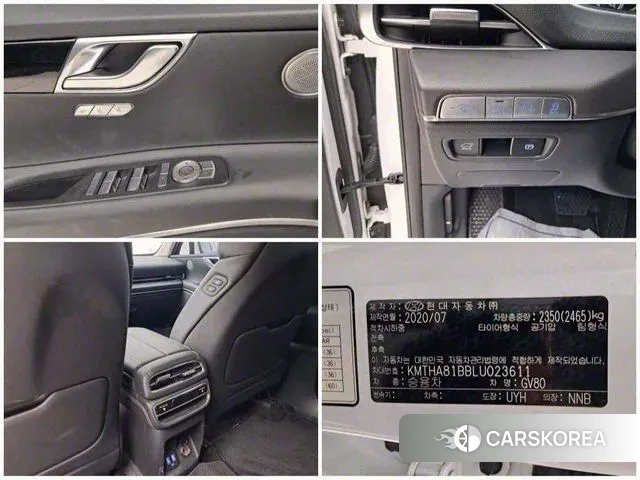 Genesis GV80 2020 Белый из Кореи, фото 4