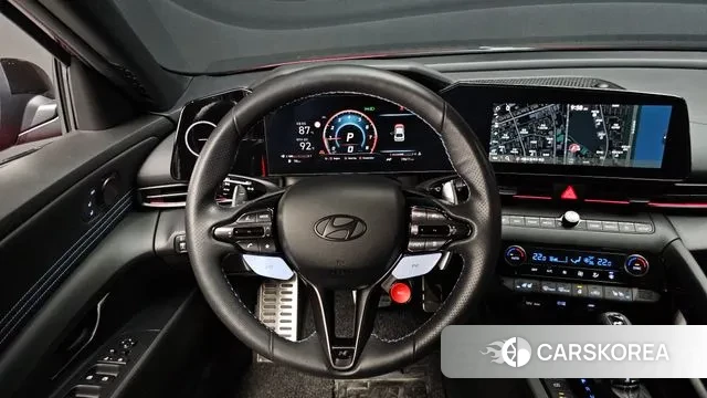 Hyundai The New Avante (CN7) 2024 Красный из Кореи, фото 4