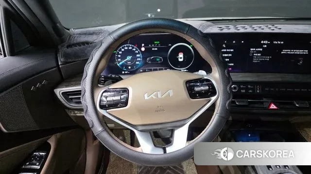 Kia K8 Hybrid 2021 Белый из Кореи, фото 4