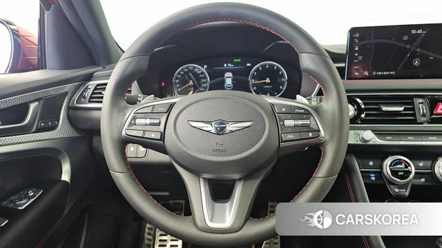 Genesis The New G70 Shooting Brake 2022 Красный из Кореи, фото 4