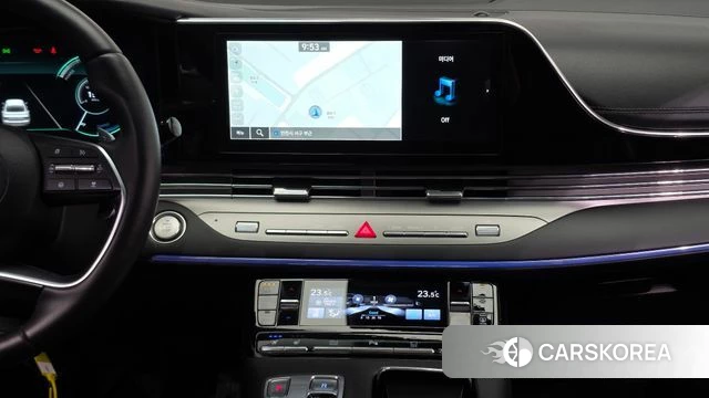 Hyundai The New Grandeur IG Hybrid 2022 Белый из Кореи, фото 4