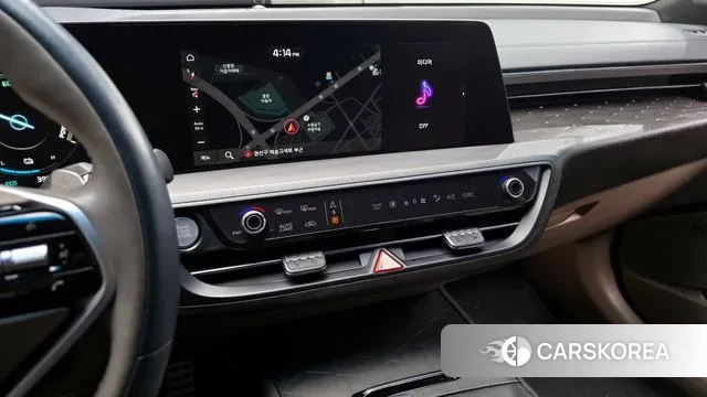 Kia K8 Hybrid 2022 Черный из Кореи, фото 4