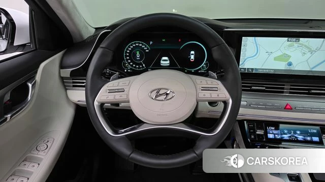 Hyundai The New Grandeur IG Hybrid 2022 Белый из Кореи, фото 4