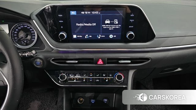 Hyundai Sonata (DN8) 2022 Черный из Кореи, фото 4