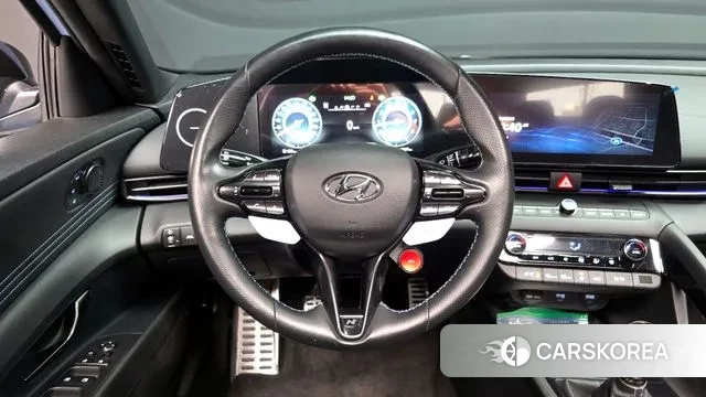 Hyundai Avante (CN7) 2021 Небесно-голубой из Кореи, фото 4