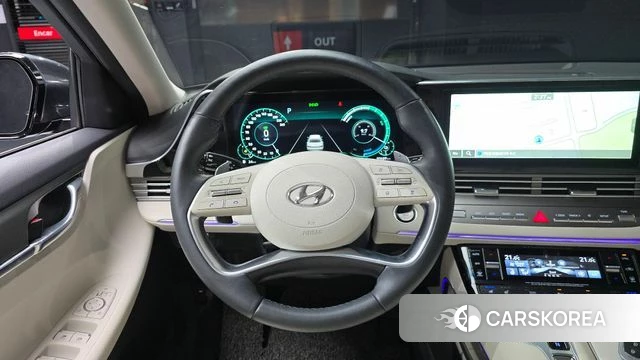 Hyundai The New Grandeur IG Hybrid 2021 Серый из Кореи, фото 4