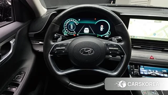 Hyundai The New Grandeur IG Hybrid 2020 Черный из Кореи, фото 4