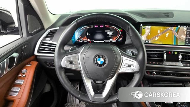 BMW X7 (G07) 2021 Черный из Кореи, фото 4