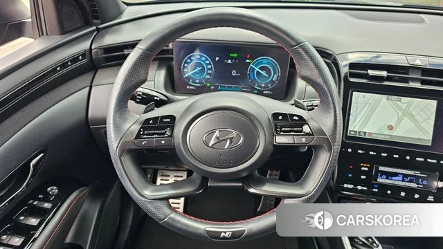 Hyundai Tucson Hybrid (NX4) 2022 Черный из Кореи, фото 4