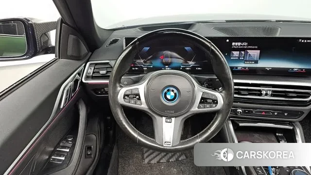 BMW i4 2022 Зеленый из Кореи, фото 4