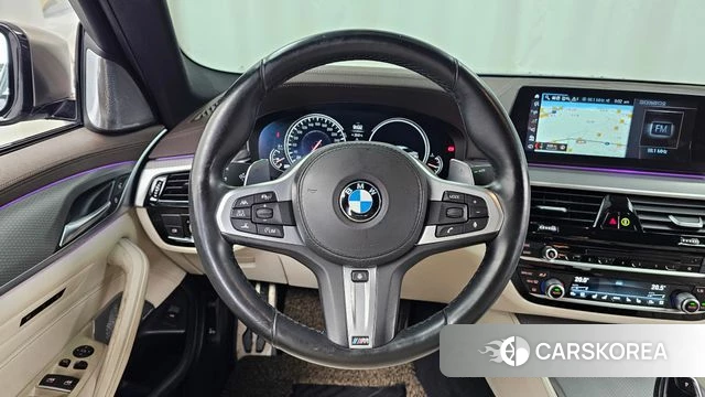 BMW 5 Series (G30) 2018 Серый из Кореи, фото 4
