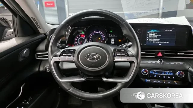 Hyundai Avante (CN7) 2021 Черный из Кореи, фото 4