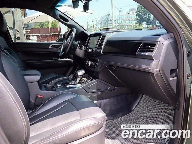 Ssangyong The New Rexton Sport 2022 Темно-зеленый из Кореи, фото 4