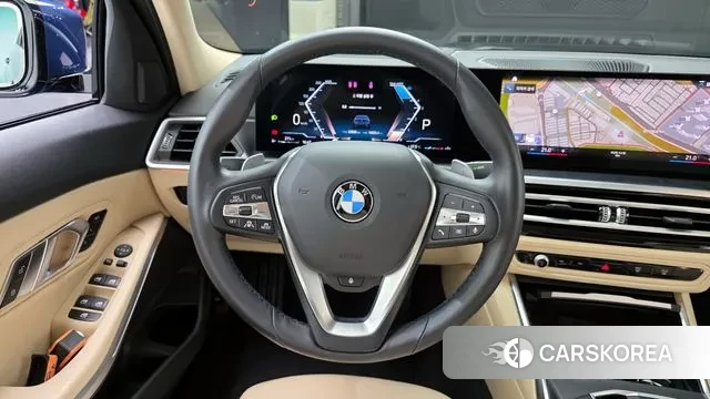 BMW 3 Series (G20) 2022 Синий из Кореи, фото 4