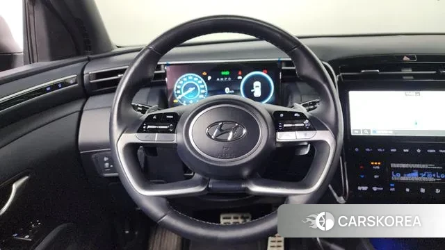 Hyundai Tucson Hybrid (NX4) 2023 Черный из Кореи, фото 4