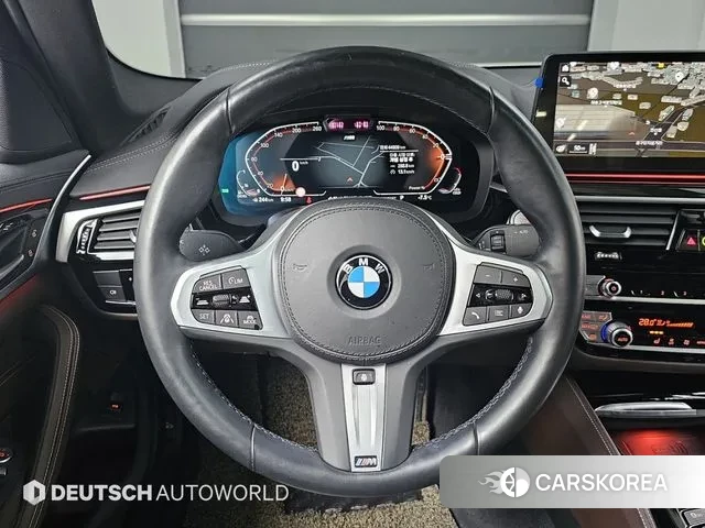 BMW 5 Series (G30) 2021 Белый из Кореи, фото 4