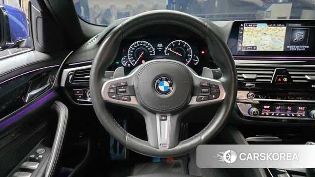 BMW 5 Series (G30) 2019 Синий из Кореи, фото 4