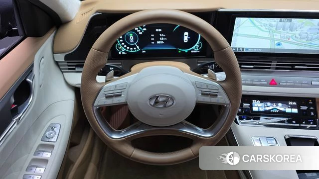 Hyundai The New Grandeur IG Hybrid 2021 Серый из Кореи, фото 4