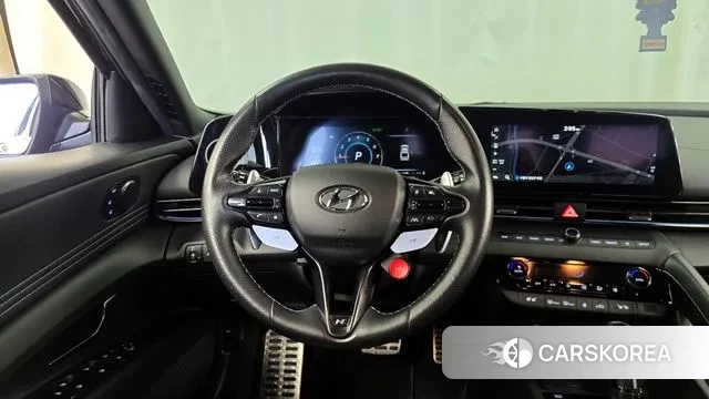 Hyundai Avante (CN7) 2022 Черный из Кореи, фото 4